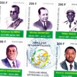 Timbre des préssidents du togo