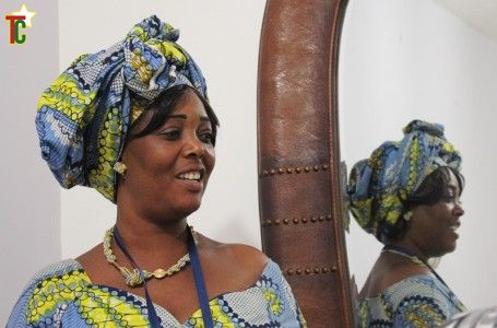 La comédienne Rosemonde Assogba Photo Gaetan Noussouglo