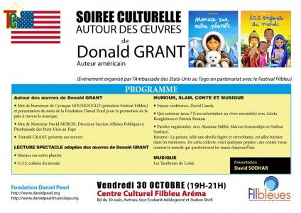 Togo: Créativité littéraire autour de l’auteur américain Donald Grant