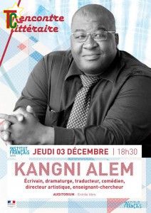 Kangni Alem a l'Institut Français de Cotonou