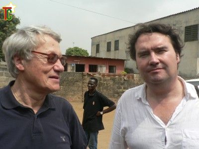 Marc Arbogast à Lomé pour son Musée Vodou