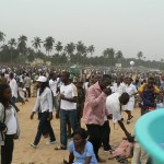Les dimanches: La plage de Lome se remplit de monde