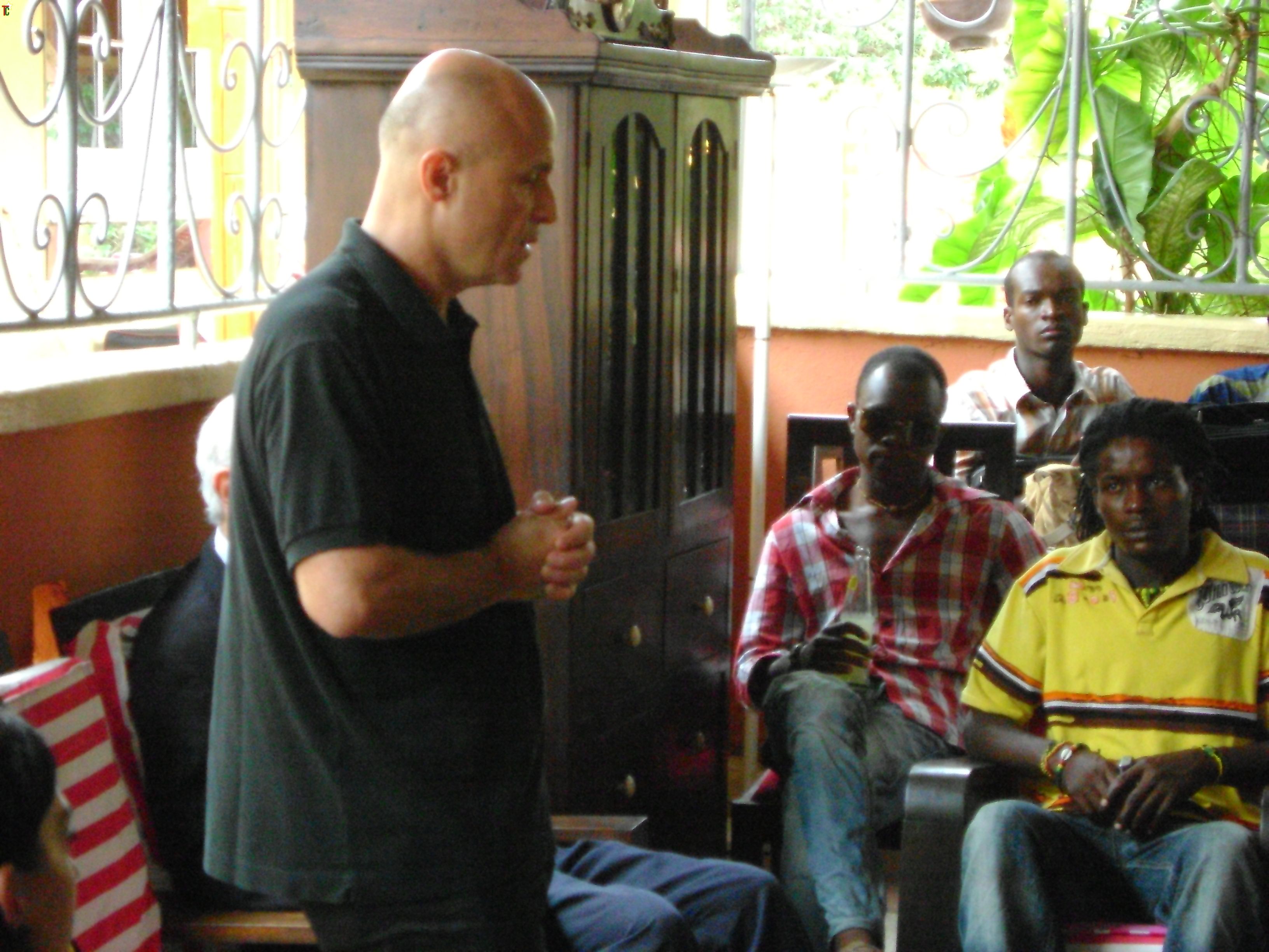 Olivier Poivre d'Arvor: rencontre Lomé