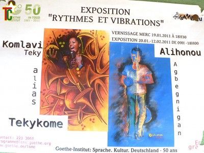 Tekykome et Alihonou ont « vibré » au Goethe Institut de Lomé