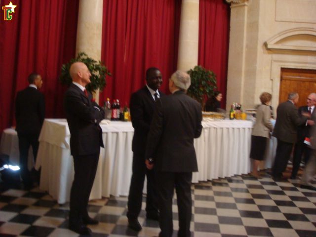 Gerry TAAMA,  honoré du prestigieux Prix Littéraire de la Saint-cyrienne à Paris.