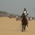 Le chevalier de la plage Lomé © Togocultures