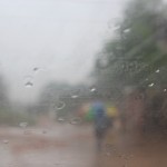 Une pluie vraiment torrentielle Photo: Gaëtan Noussouglo