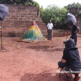 Charles Fréger et les Zangbéto ou Kelegbeto du Togo © Gaëtan Noussouglo